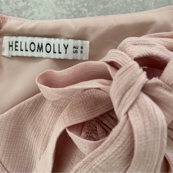 HELLO MOLLY a Letter To Me Dress in Blush, S - Picture 4 of 9